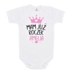 Body MAM JUŻ ROCZEK + imię dziecka