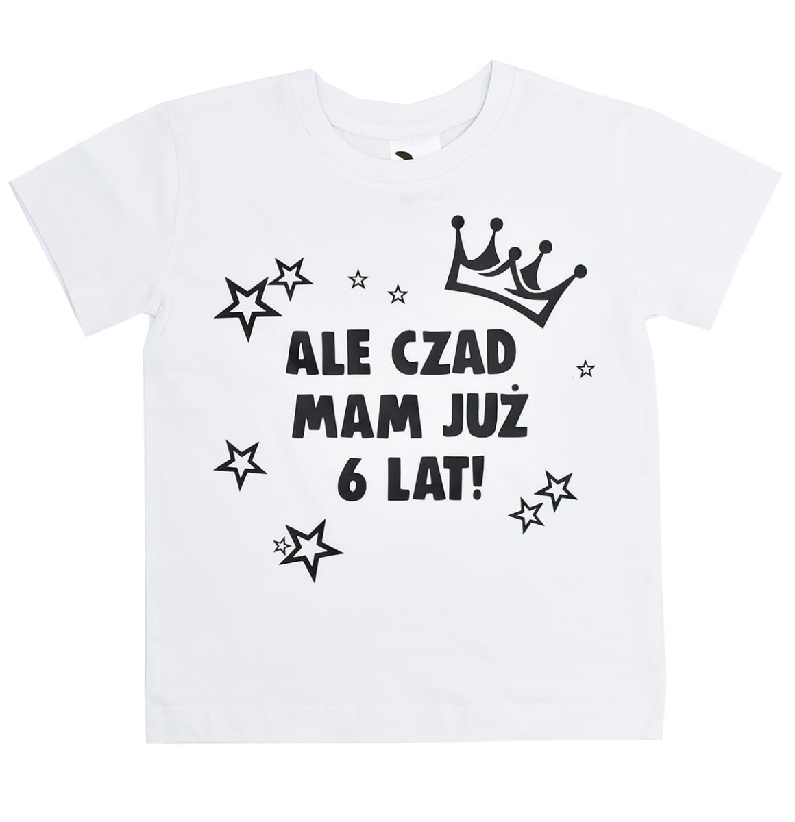 Koszulka biała Ale czad mam już 6 lat.jpg
