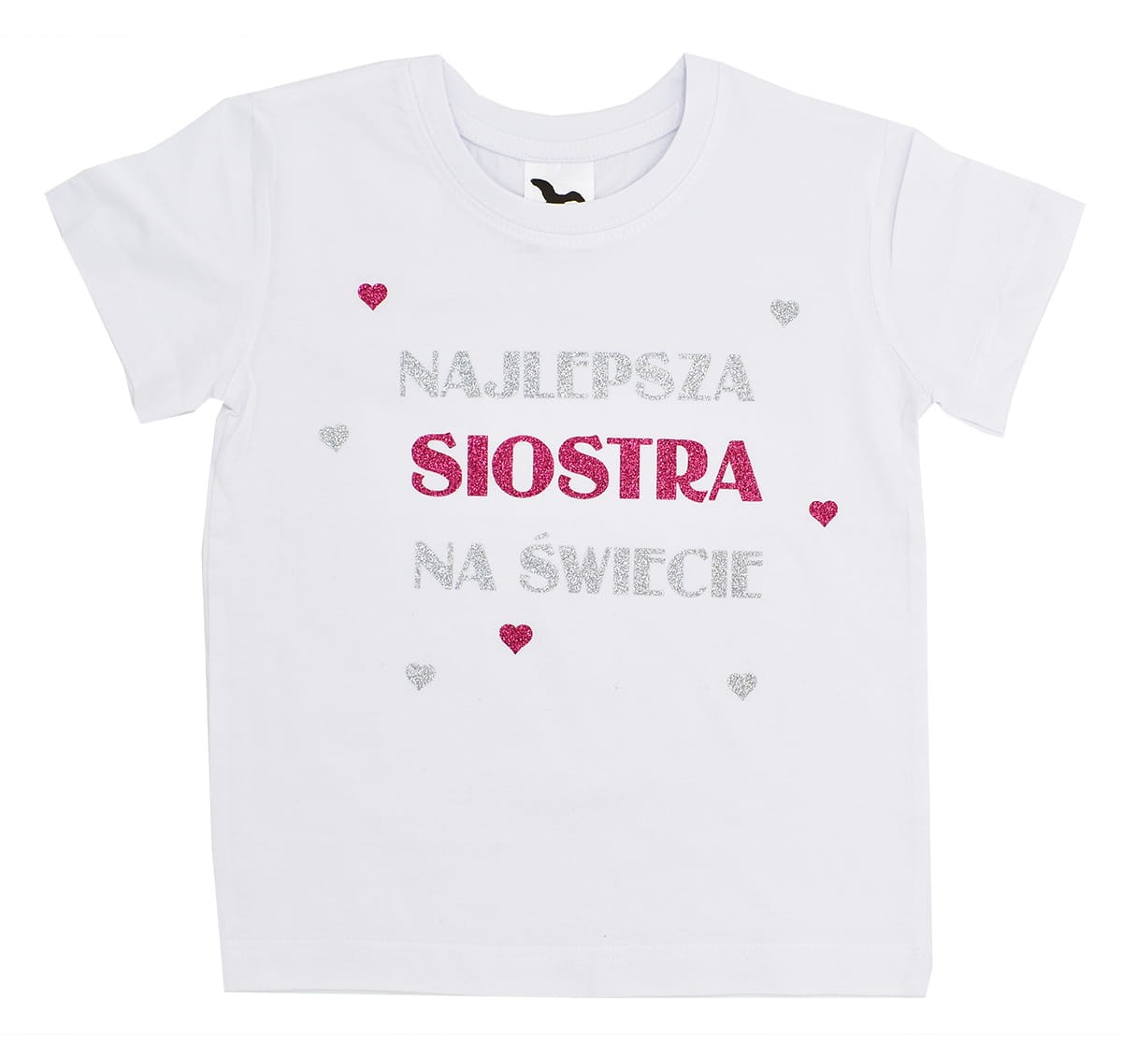 koszulka najlepsza siostra na świecie biały