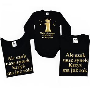 MOJE PIERWSZE URODZINKI - Zestaw rodzinny 2+1