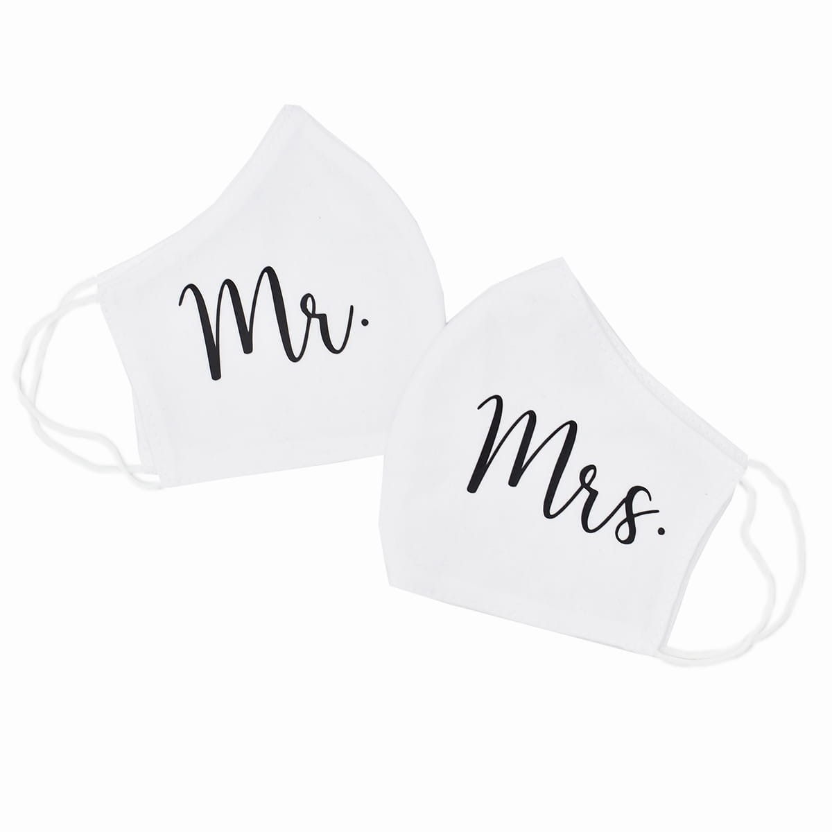 Maseczki na wesele ślub dla pary młodej Mr Mrs