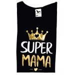 Koszulka T-shirt "SUPER MAMA" na dzień mamy