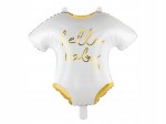 Balon foliowy Śpioszki - Hello Baby, 51x45cm biały