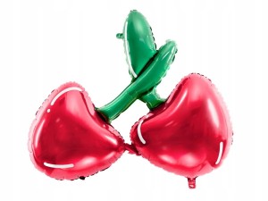 Balon foliowy Wiśnie, 88x73cm
