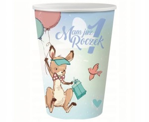 Kubeczki MAM JUŻ ROCZEK z Kangurkiem 270 ml/ 6 szt