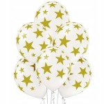 Balony Gwiazdki 6szt
