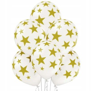 Balony Gwiazdki 6szt