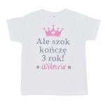 Koszulka ALE SZOK KOŃCZĘ 3 ROK!