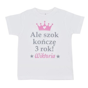 Koszulka ALE SZOK KOŃCZĘ 3 ROK!