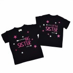 Zestaw koszulek Siostry - BIG SISTER LITTLE SISTER