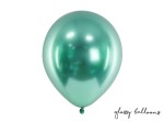 Balony Glossy 30cm butelkowa zieleń urodziny x10