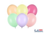 Balony PASTELOWE KOLOROWE URODZINY ROCZEK 50szt