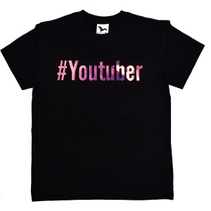 Koszulka dziecięca #YOUTUBER