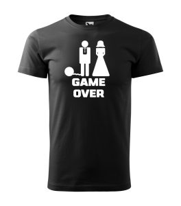 Koszulka GAME OVER wieczór kawalerski pan młody