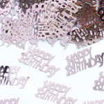 Konfetti foliowe 15g rose gold Happy Birthday