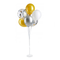Stojak na balony stelaż biały bukiet 130CM 7 balonów