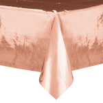 Obrus foliowy rose gold 137 x 274cm różowe złoto
