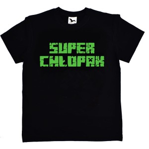 Koszulka na dzień chłopaka SUPER CHŁOPAK