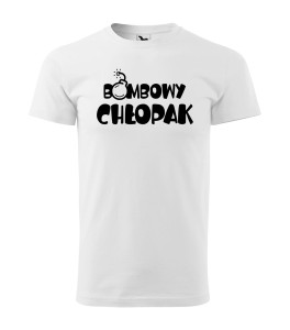 Koszulka na dzień chłopaka BOMBOWY CHŁOPAK