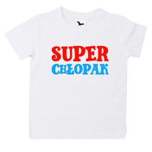 Koszulka na dzień chłopaka SUPER CHŁOPAK