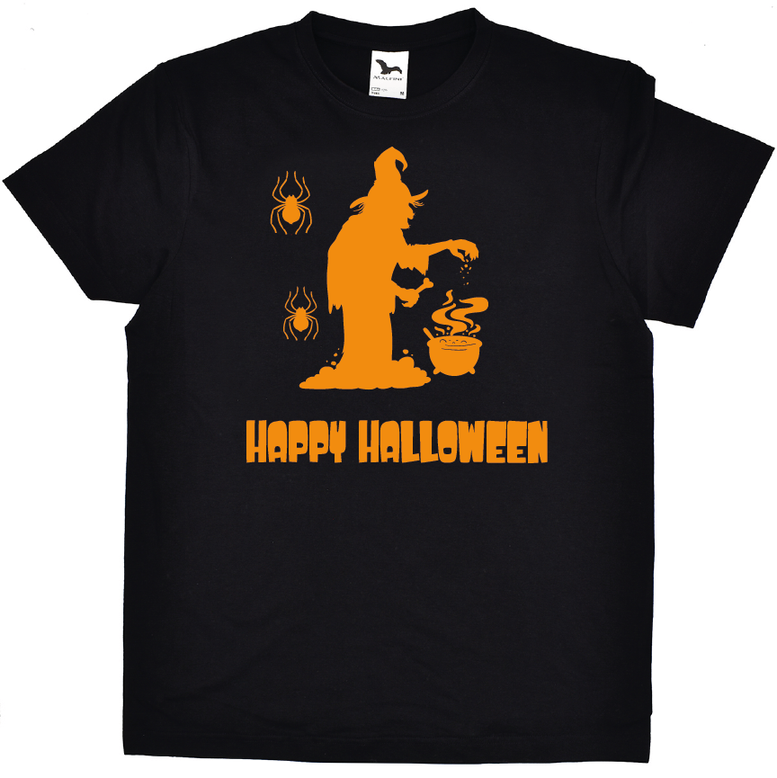 koszulka happy halloween wiedźma garnek.png