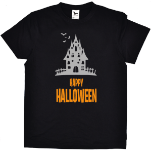 Koszulka Happy Halloween NAWIEDZONY DOM