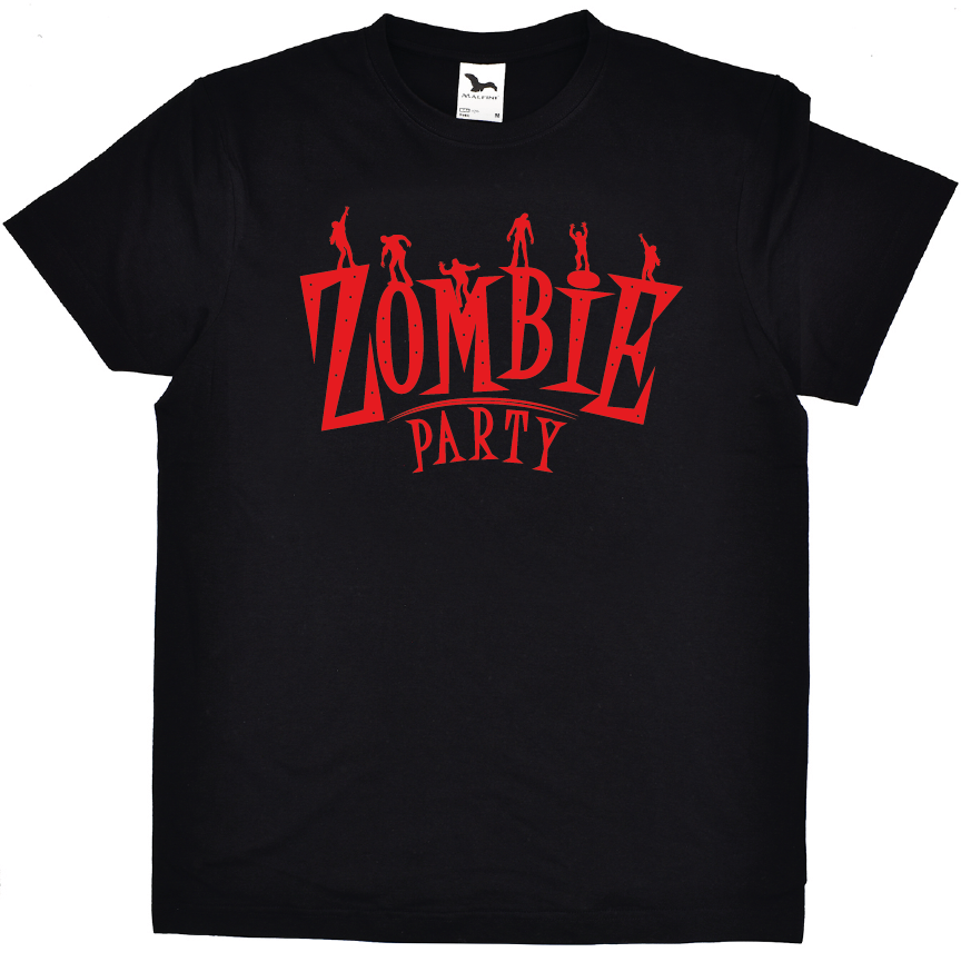koszulka happy halloween zombie party.png