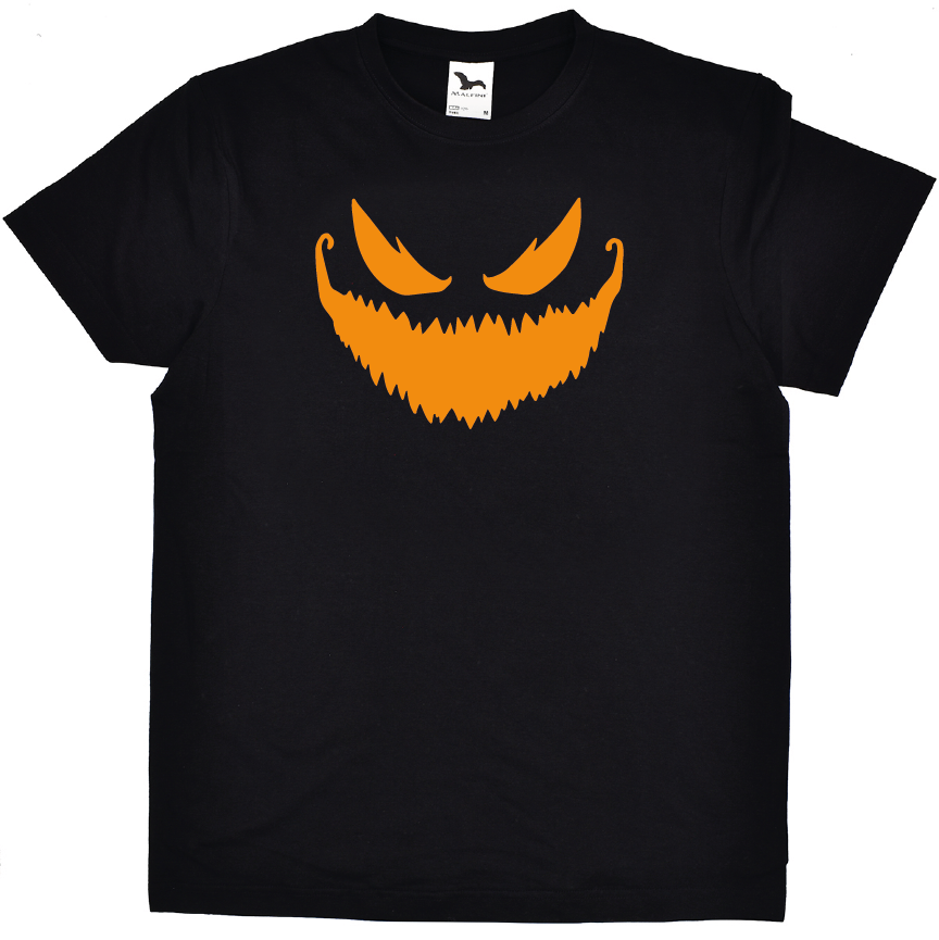 koszulka happy halloween scary face.png