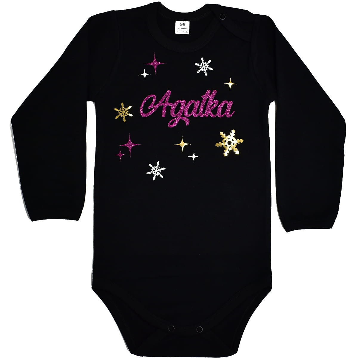 body na święta z dowolnym imieniem dziecka