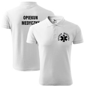 Koszulka Polo Opiekun medyczny - eskulap
