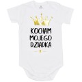 kocham mojego dziadka białe body