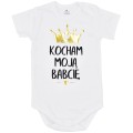 kocham moją babcię białe body