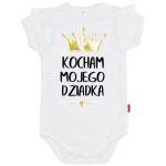 Body dziecięce KOCHAM MOJEGO DZIADKA - falbanka