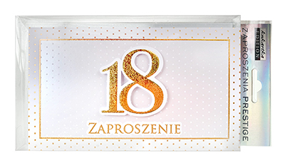 Zaproszenia na 18 - wyjątkowy akcent na osiemnaste urodziny