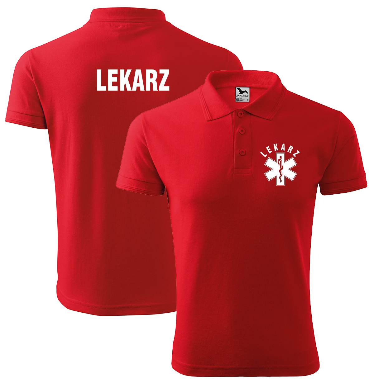 Koszulki Polo dla SŁUŻB MEDYCZNYCH