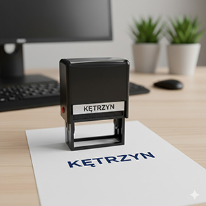 Pieczątki Kętrzyn – zamów bez wychodzenia z biura!