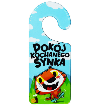 Zawieszka na drzwi – drobny prezent dla dziecka
